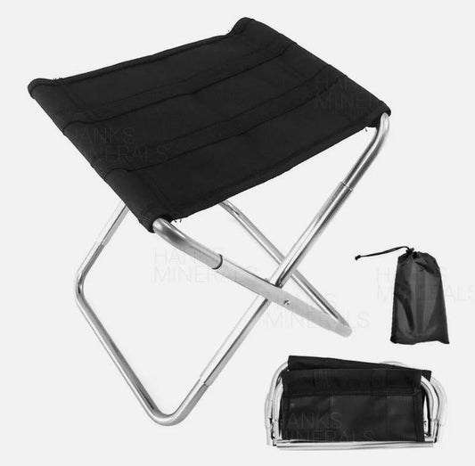 Small Folding Stool Mini Portable Outdoor Camping Chair Foldable Hiking - Compact Design for Easy Transport