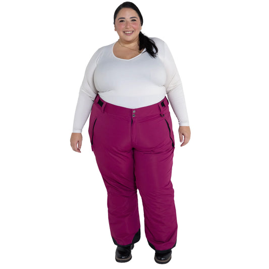 Outerwear Womens plus Size Snow Ski Pants 1X-6X Short or Reg